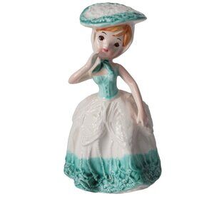 Vintage Girl Planter Enesco Woman Planter Japan Retro Hand Painted